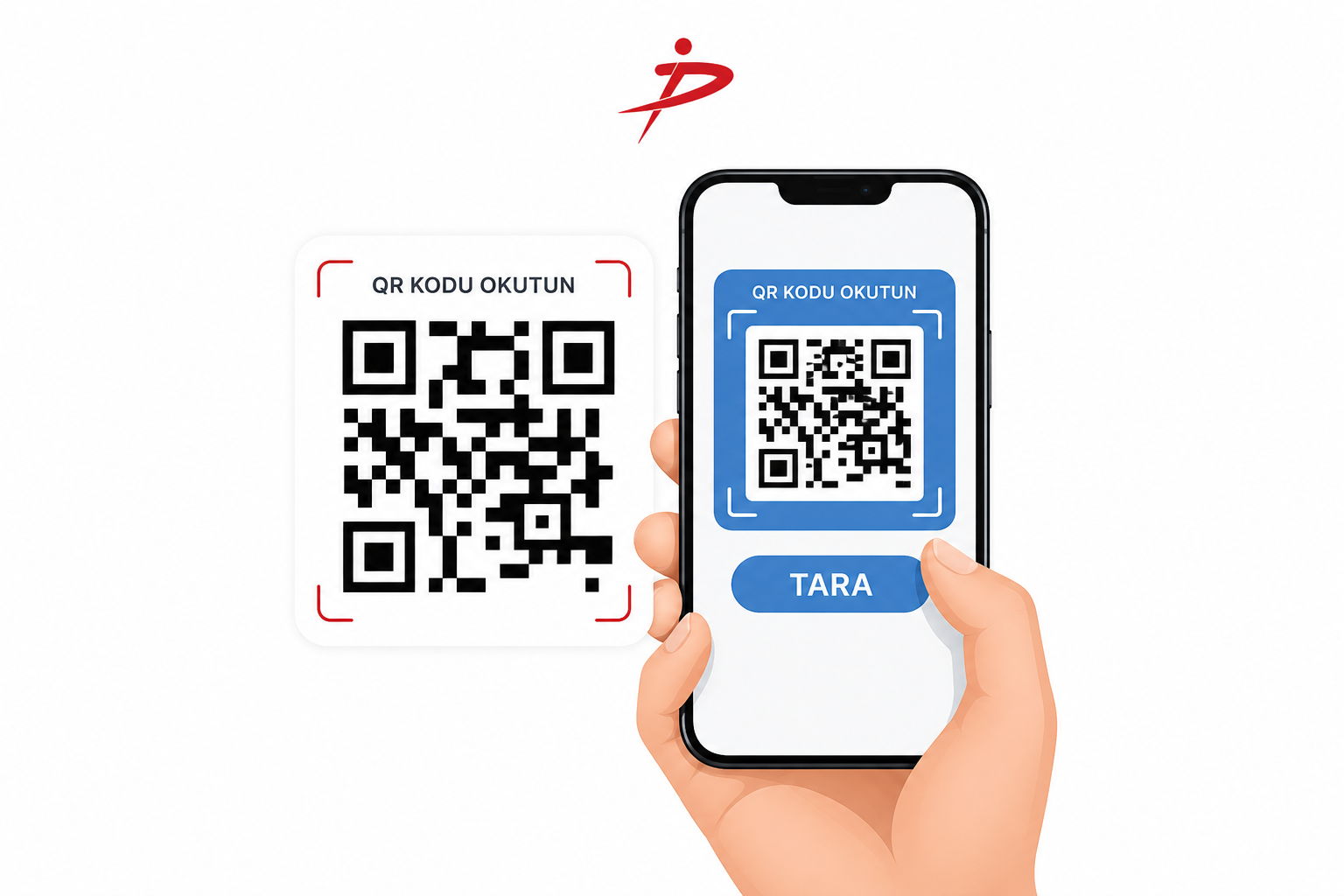 QR Kodu Okutarak Giriş